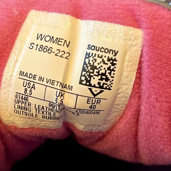 Saucony Jazz Low Pro Gray Pink S1866-222 Womens 8.5 Sneakers - Picture 13 of 13